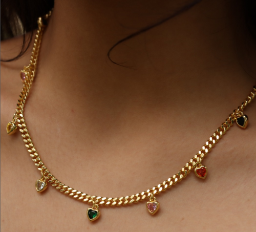 Collar Gemas Multicolor